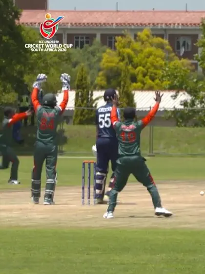 ICC U19 CWC: BAN v SCO – Full highlights of Bangladesh's seven-wicket win