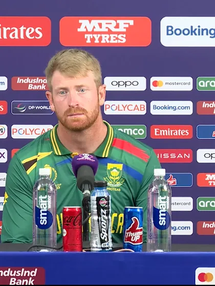 Heinrich Klassen (South Africa player) post-match Press Conference - 21st October 2023