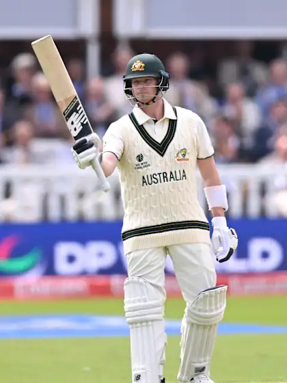 Logo of Steve Smith with a resilient half-century | WTC25 Final