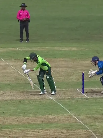 Ahmad Hussain with a Batting vs. England