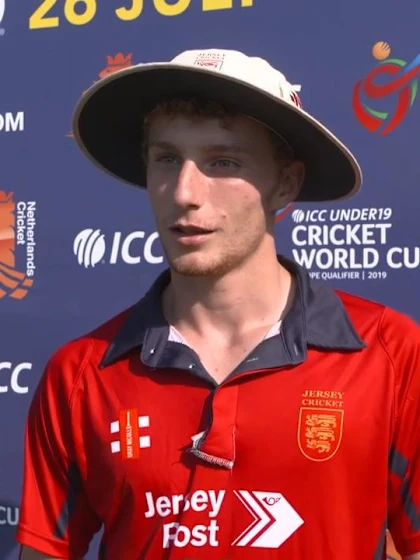 U19 CWC Europe Q: Jer v Den – Player of the Match Julius Sumerauer interview