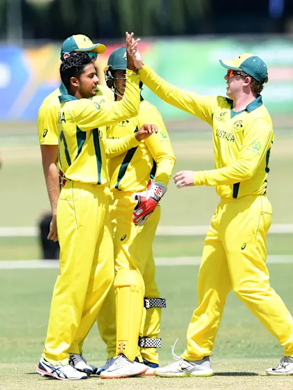 Sangha the hero for Australia as Zimbabwe run wild