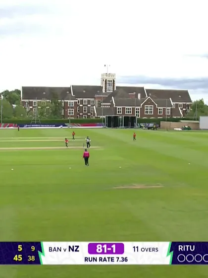 Suzie Bates - Wicket - New Zealand vs Bangladesh