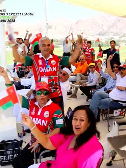 WCL Div 3 – Catching up with Oman fans