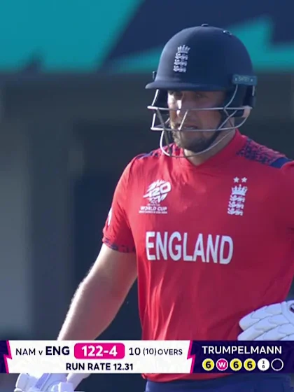 Logo of Liam Livingstone - Wicket - Namibia vs England