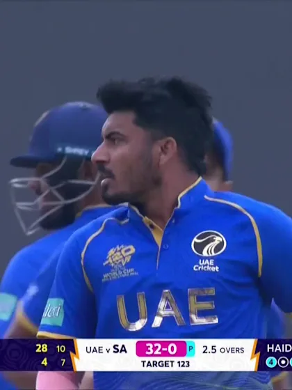 Aiden Markram - Wicket - South Africa vs United Arab Emirates