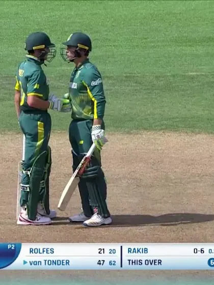 U19CWC POTD - Raynard van Tonder pulls a six