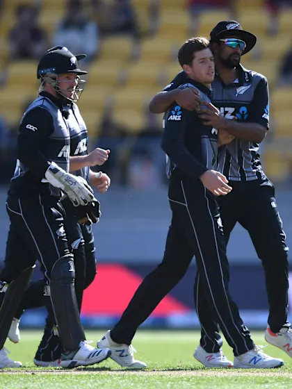 Guptill, Neesham, bowlers shine as New Zealand level series