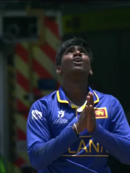 Bandile Mbatha - Wicket - South Africa vs Sri Lanka