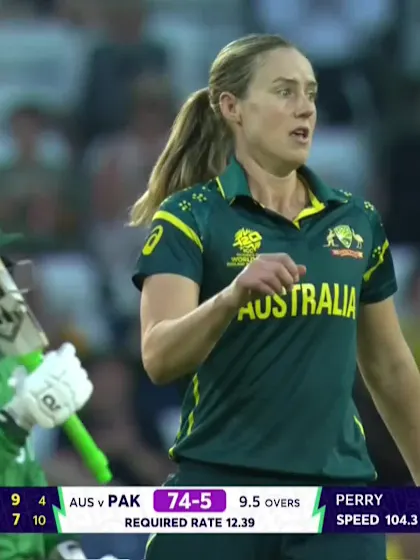 Aliya Riaz - Wicket - Australia vs Pakistan