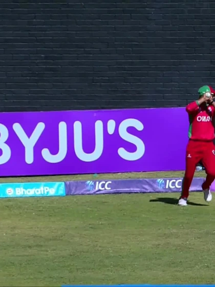 Logo of Mark Watt - Wicket - Scotland vs Oman