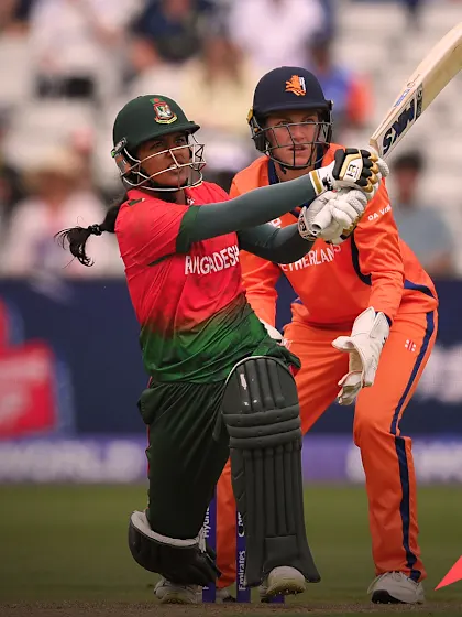 Bangladesh triumph despite strong Dutch resistance | Match Highlights | Women's T20WC 2026