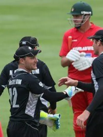 New Zealand wins first ODI