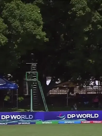 Dimantha Mahavithana with a Four vs. South Africa