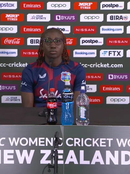 3 March - Tauranga - West Indies Captain Stafanie Taylor pre-match press conference