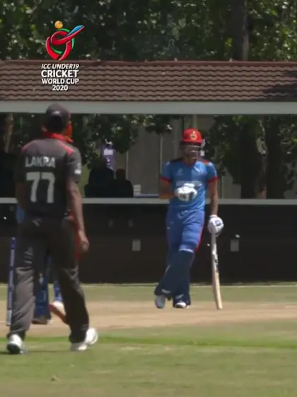 ICC U19 CWC: AFG v UAE – Sharma removes Farhan's middle stump!