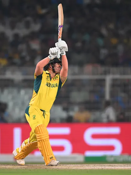 Warner clobbers clean six back into the stands | CWC23