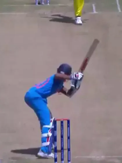 U19CWC POTD - Prithvi Shaw hits a giant six