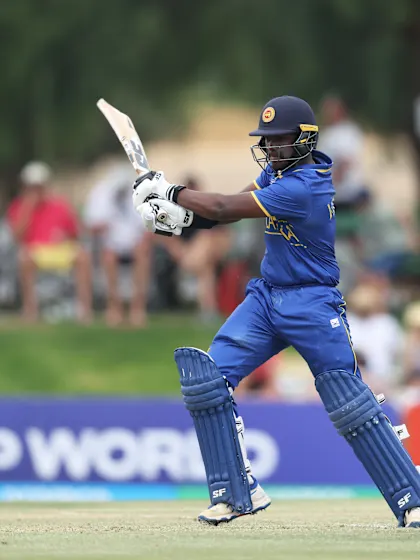 Chamuditha reaches the highest individual score in the tournament history | U19 CWC 2026