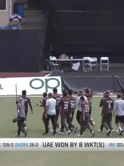UAE win Plate final | UAE v IRE | ICC U19 Men’s CWC 2022
