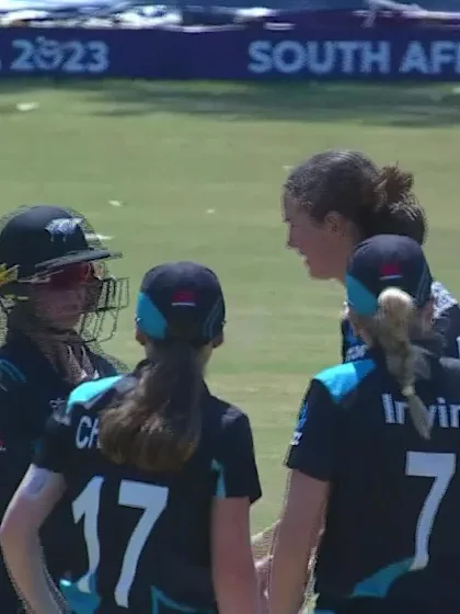 Wicket-Cynthia-Tuyizere-Rwanda-U19s-Women v New-Zealand-U19s-Women ICC U19W T20WC 2023