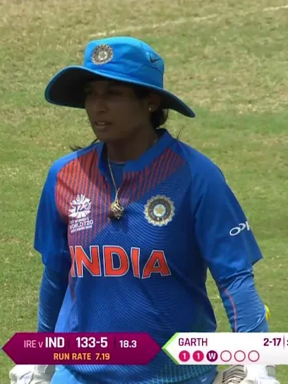 IND v IRE: Mithali Raj falls for 51