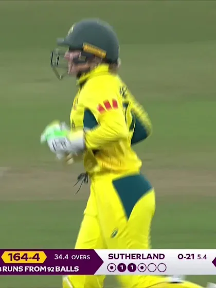 Maddy Green - Wicket - Australia Women vs New Zealand Women