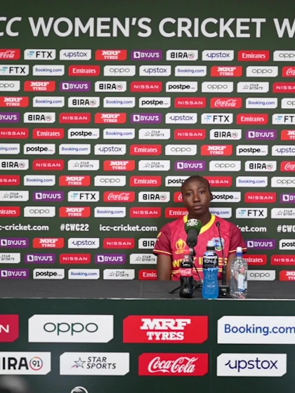 12 March - Hamilton - West Indies Captain Stafanie Taylor post-match press conference