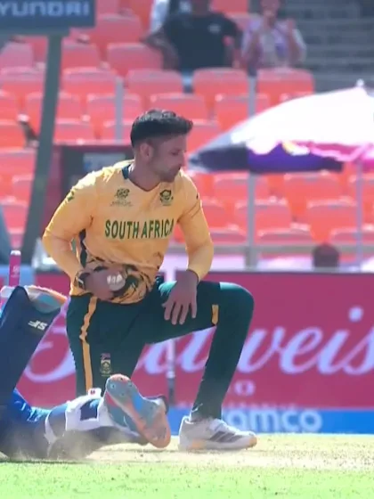 Azmatullah Omarzai - Wicket - South Africa vs Afghanistan