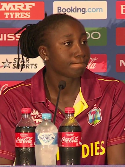 22 February - Perth - West Indies Captain Stafanie Taylor post-match press conference