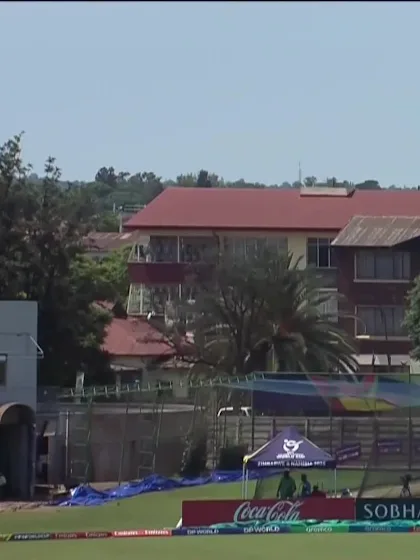 J van Schalkwyk with a Four vs. Sri Lanka