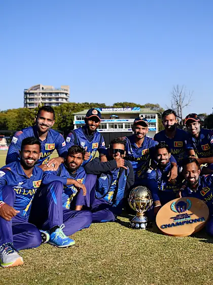 Sri Lanka crowned ICC Men’s Cricket World Cup Qualifier champions