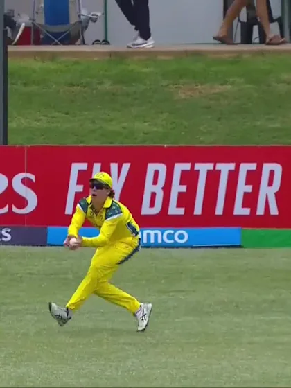 A Leckey with a Batting vs. Australia