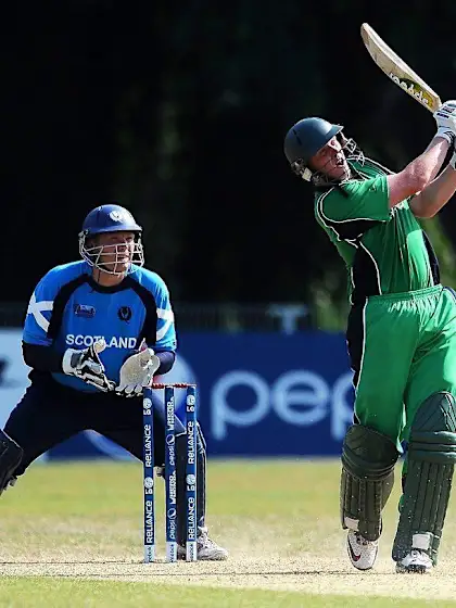 Ireland and Scotland lock horns with one eye on the ICC Cricket World Cup 2015