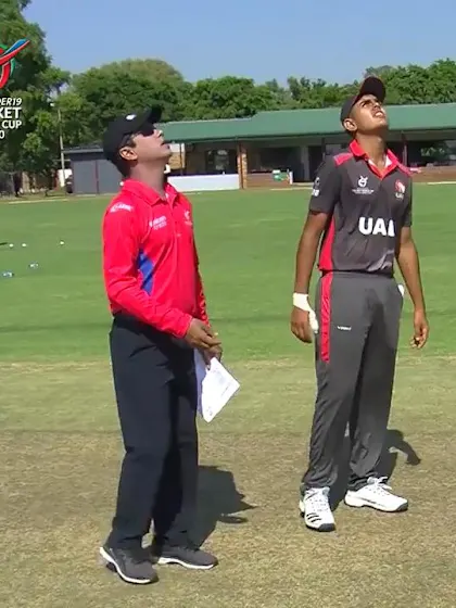 ICC U19 CWC: NGR v UAE – UAE decide to bowl first against Nigeria