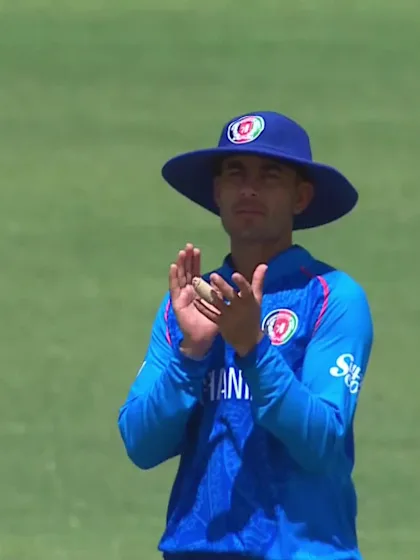 Dimantha Mahavithana with a Four vs. Afghanistan