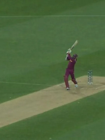 Gayle Smashes 99 Metre Six