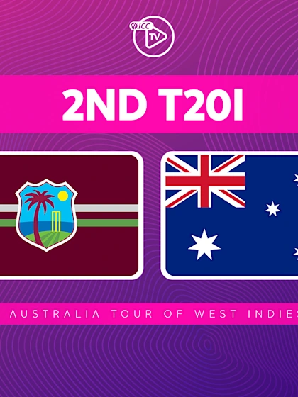 2nd T20I: West Indies v Australia