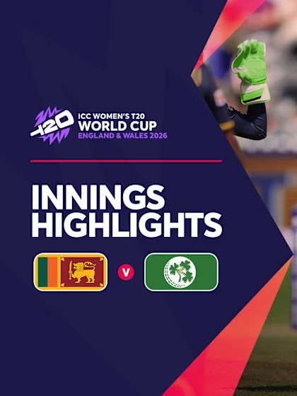 Sri Lanka bowlers shine as Ireland restricted to 130 | Innings Highlights | Women's T20WC 2026
