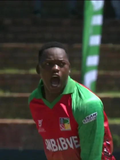 Ayush Mhatre - Wicket - Zimbabwe vs India