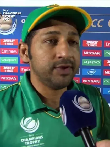 #CT 17: PAK v SA - Captains Interview