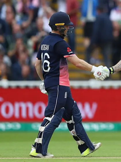 Morgan and Stokes changed the momentum of the match