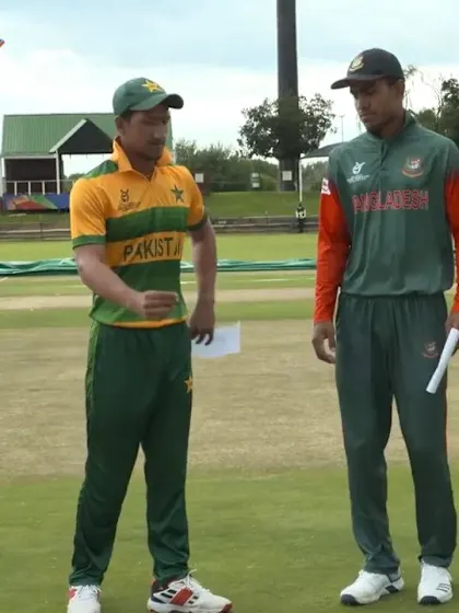  ICC U19 CWC: PAK v BAN – Pakistan opt to bowl