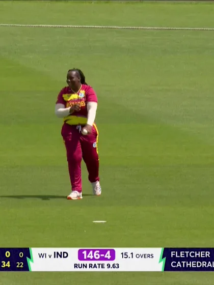 Richa Ghosh - Wicket - West Indies vs India