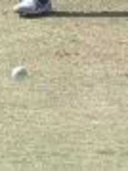 WICKET: Kapugedera falls to Tahir for a duck