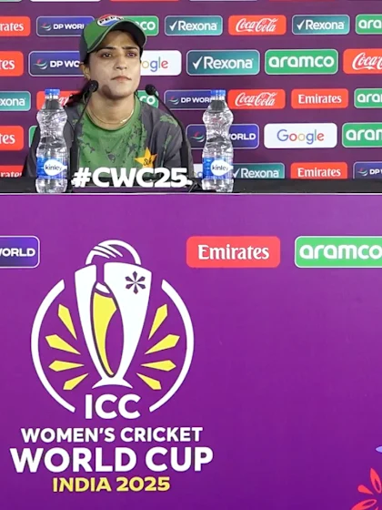 Sidra Amin | ICC WCW25 | Pakistan pre-match press conference | 7 October '25