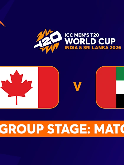 MT20: Canada v United Arab Emirates