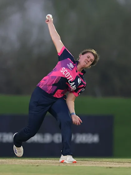 Kathryn Bryce picks the first wicket of the tournament | WT20WC 2024