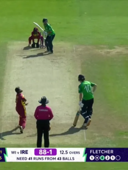 Afy Fletcher gets the crucial breakthrough | Women's T20WC 2026
