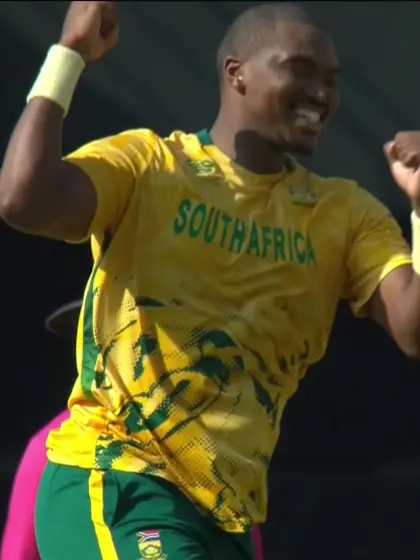 Rovman Powell - Wicket - West Indies vs South Africa